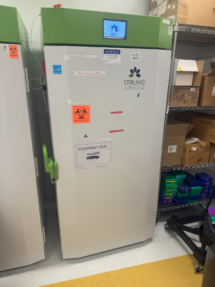 Image of Stirling Ultracold -80C Ultra Low Temp freezer